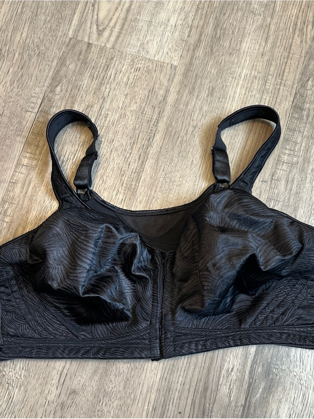 Black Non-Wired Full Coverage Bra 40DD